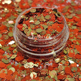 Fire Opal Chunky Glitter - Multicolor Glitter